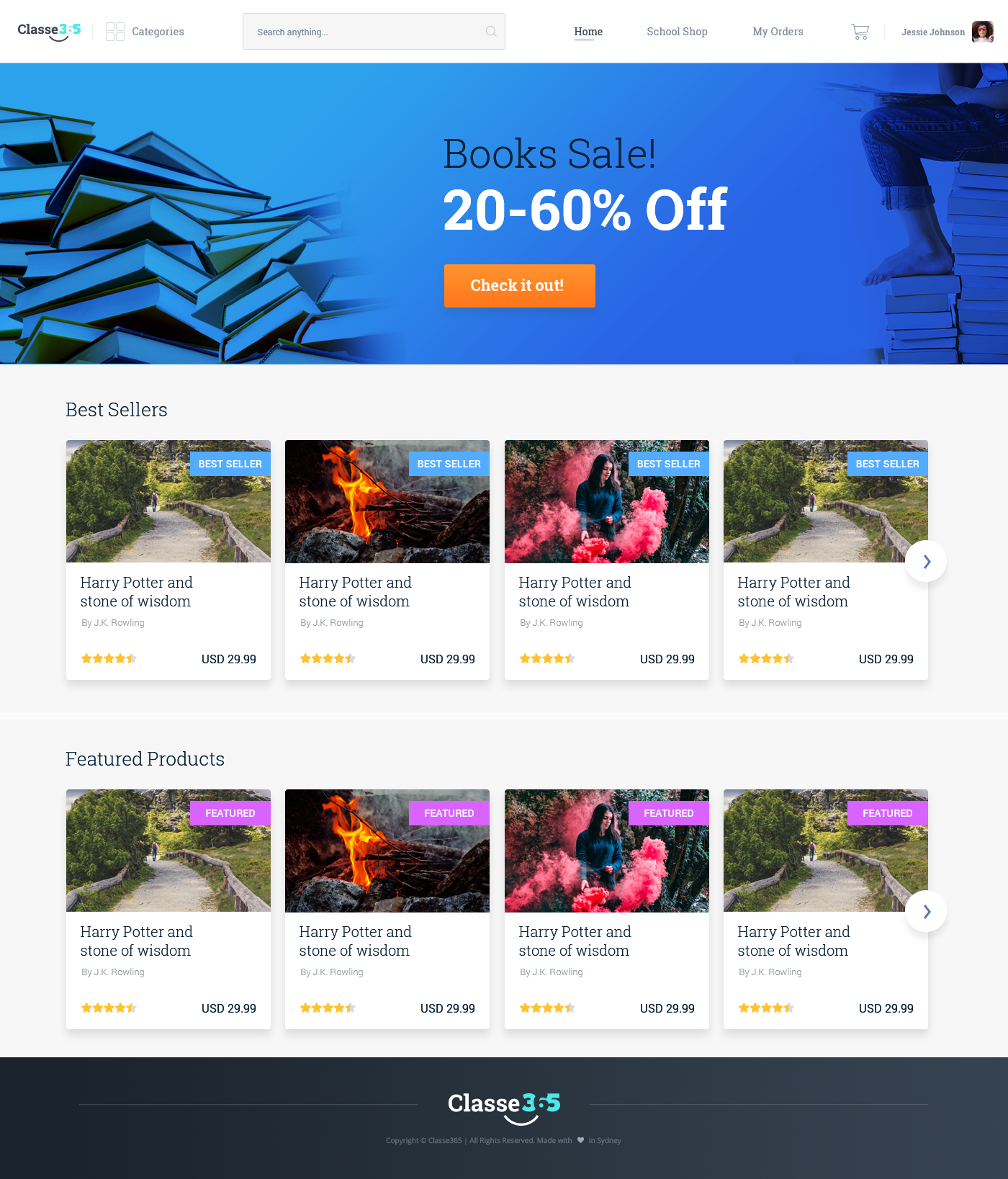 Classe365 Ecommerce Module